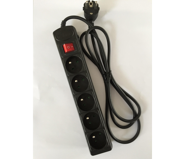 MICRO CONNECT Listwa zasilająca EET 2m 5 gniazd # - 1422328 - zdjęcie